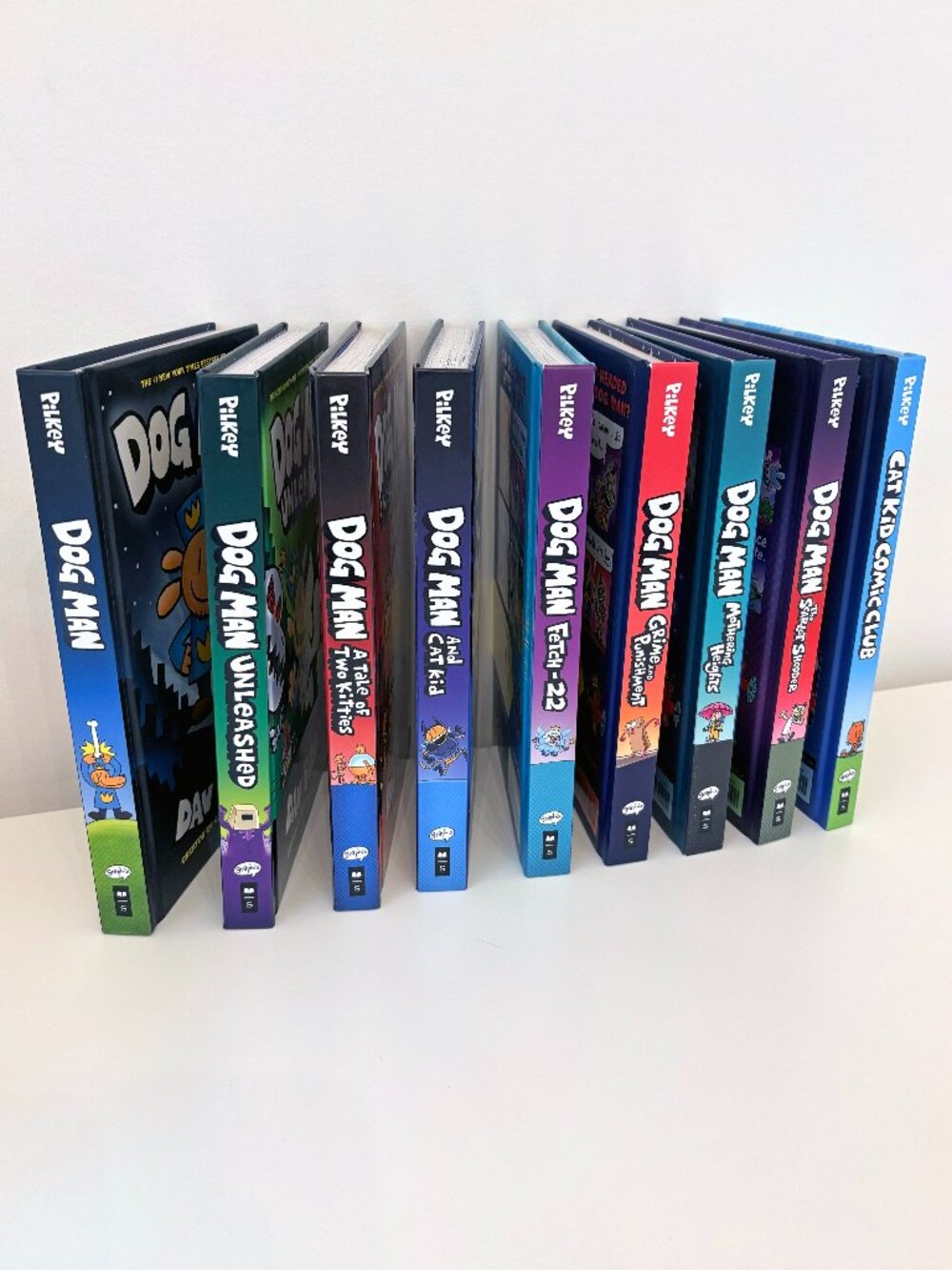 Dog Man & Cat Kid Hardcover Book Bundle – Dav Pilkey (Great Summer Reading)